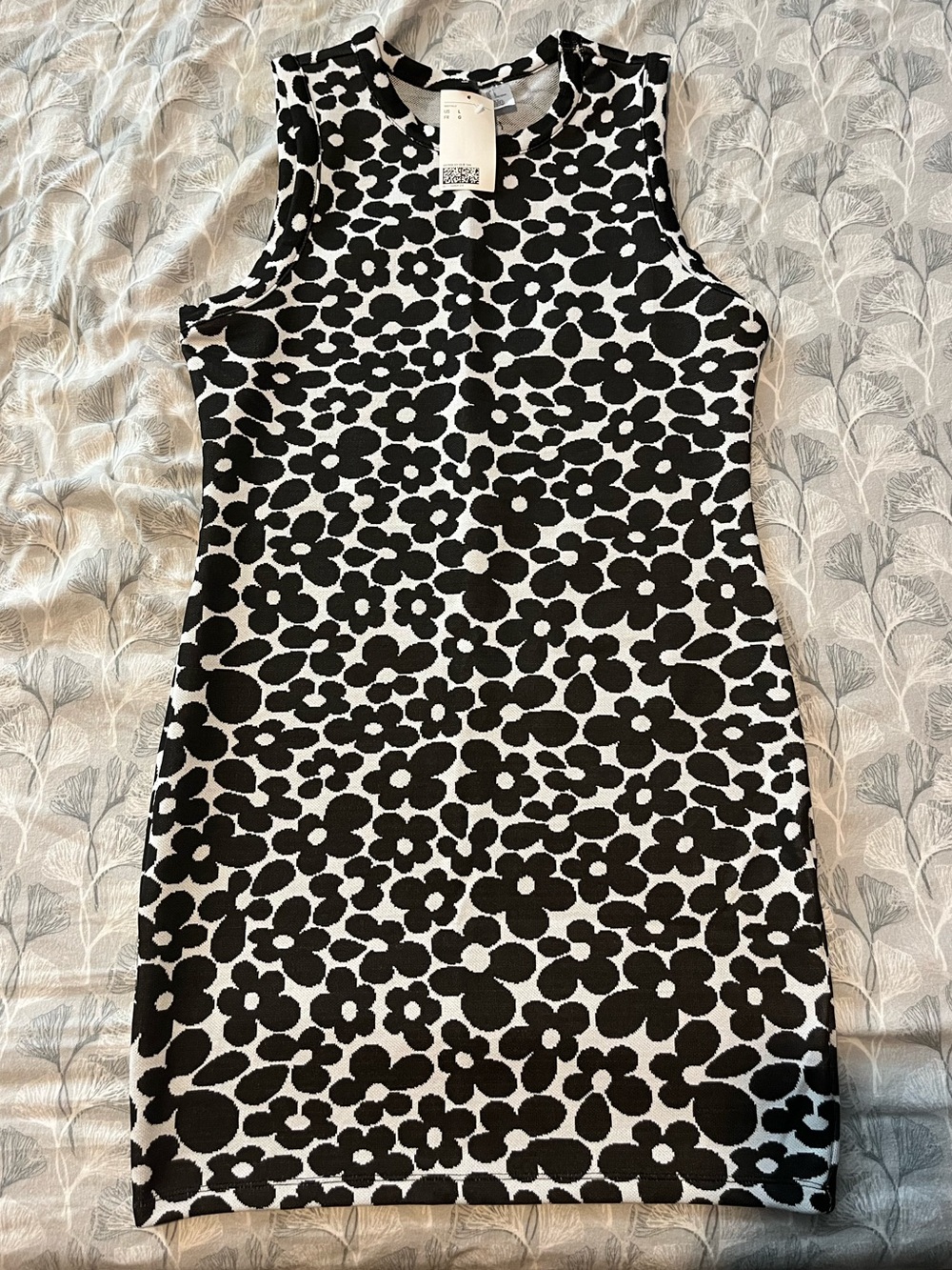 H&M Divided Retro Daisy Tank Dress